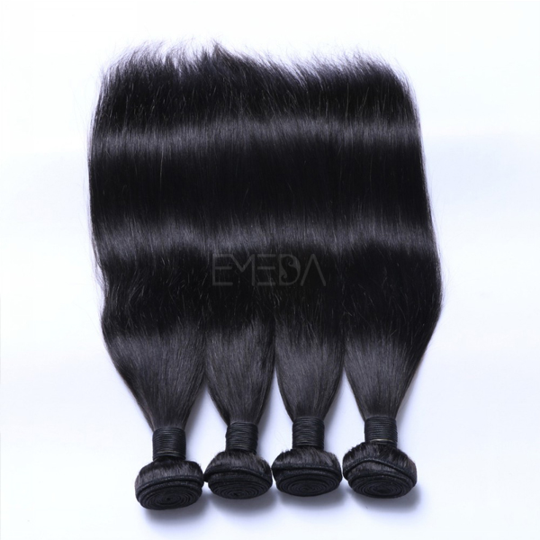 Black remi human hair weaves hair extension type CX059